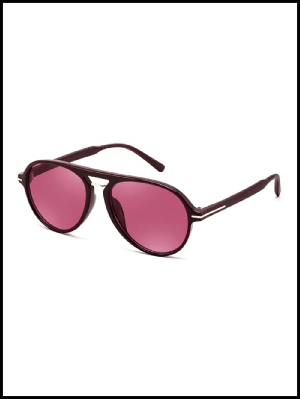 Classic Retro Double Bridge Aviator Sunglasses UV Protection